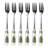 Spode Christmas Tree Pastry Forks 6"