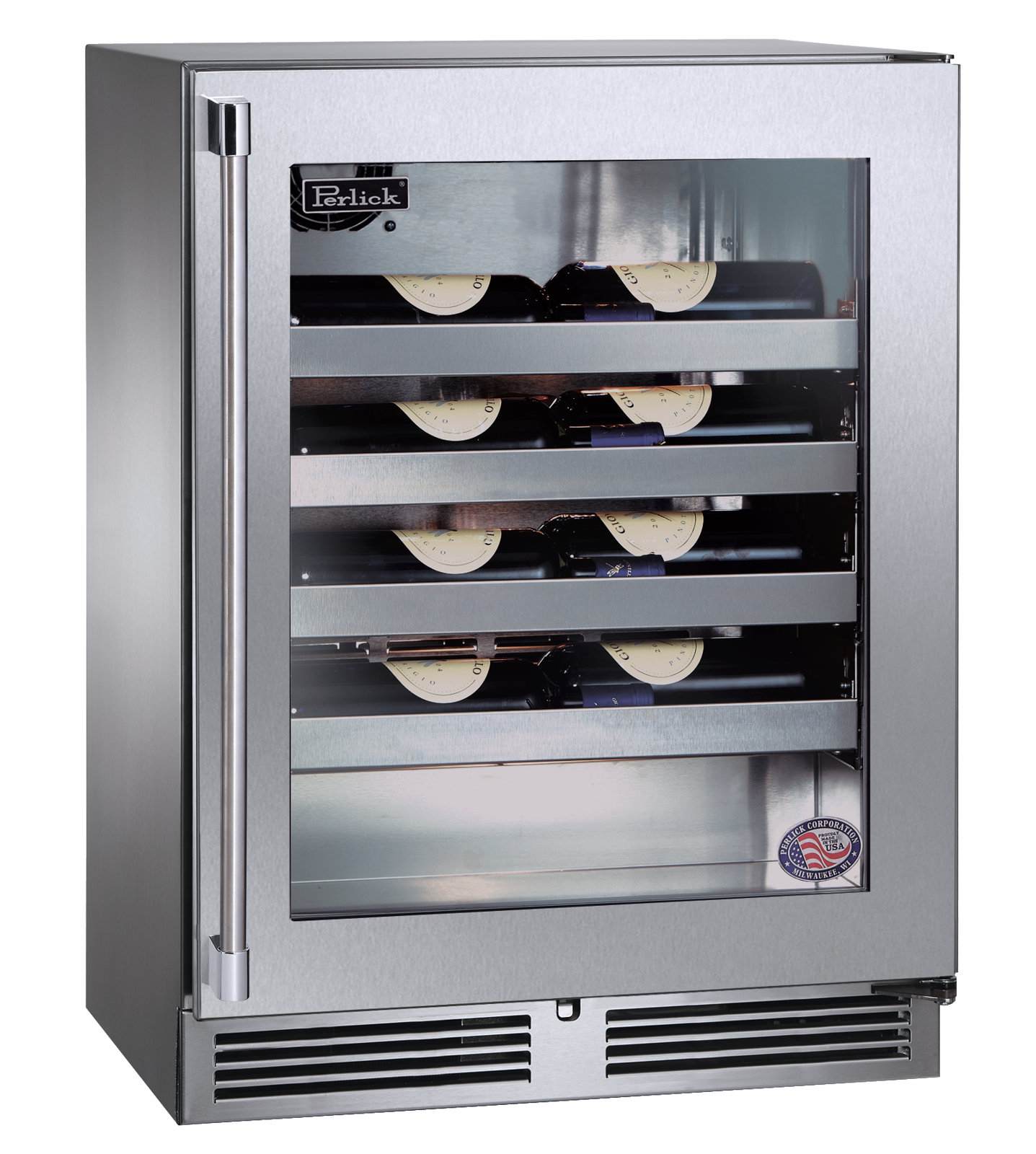 20 Bottle Signature Series Single Zone Built-In Wine Refrigerator — FIN-0014521 | Fridge.com