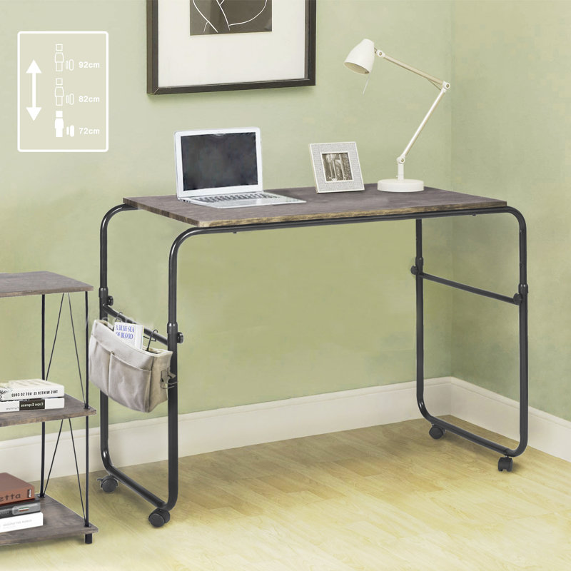 Acworth Metal Base Computer Desk, Black