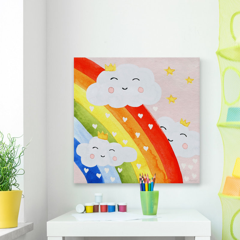 Mizpah Wrapped Canvas Print, 45cm H x 45cm W x 1.91cm D