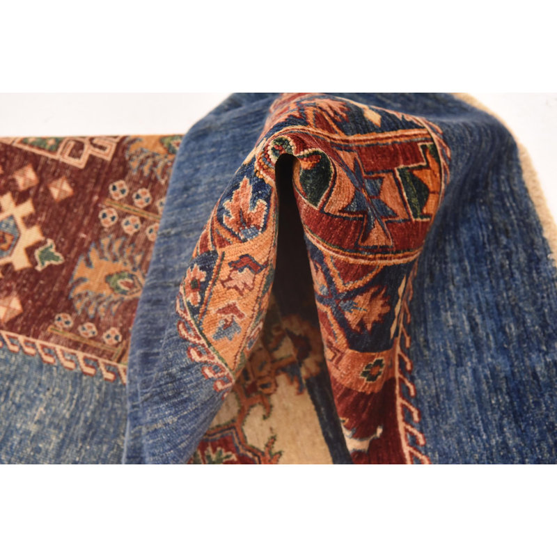 Tapis bleu Nitta