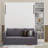 Murphy Bed Wall Bed with Sofa,with Shelves-125171936