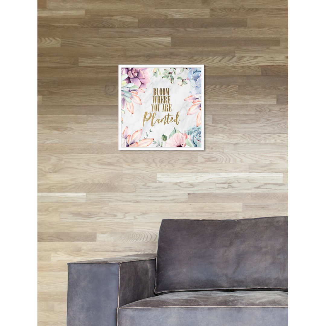 Where You are Planted - Graphic Art Print