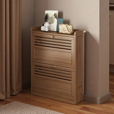 Retro style storage shoe cabinet
