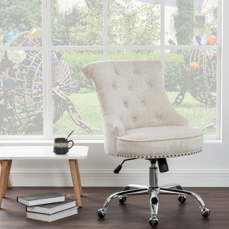 Muskell Desk Chair, Beige