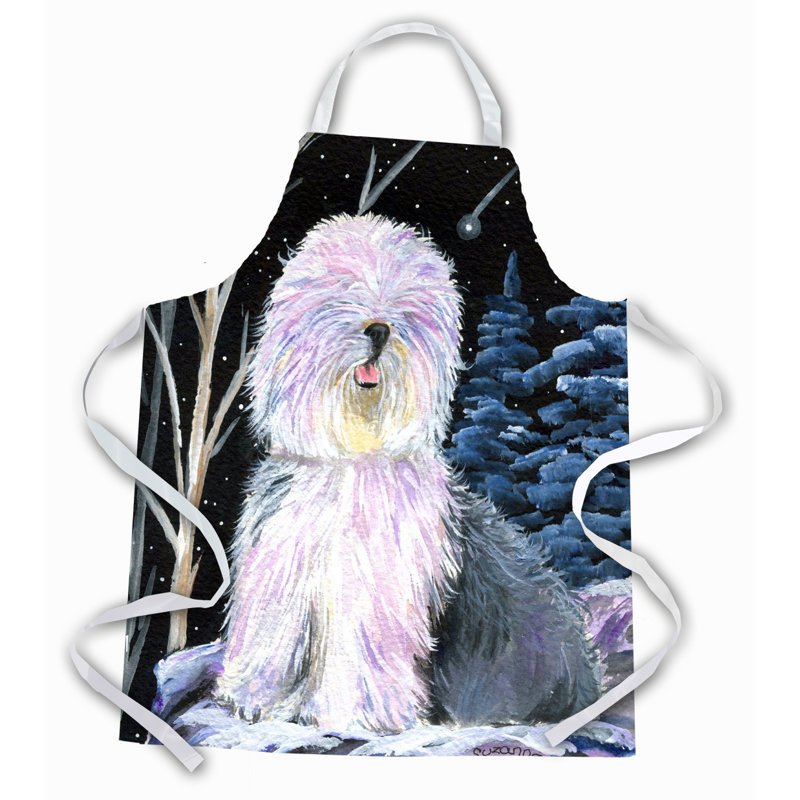 No Pattern Bib Apron