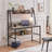 Metal Base Writing Desk with Power Outlet-315529022