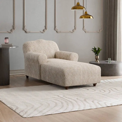 Housse extensible pour chaise longue - Qualité et style haut de gamme - Collection Jacquard