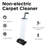 Carpet Cleaning Kit - Compact Shampooer, Upholstery Brush, and Solution