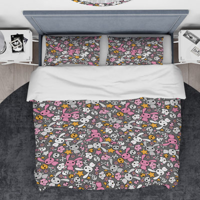 Polyester Abstract Duvet Cover