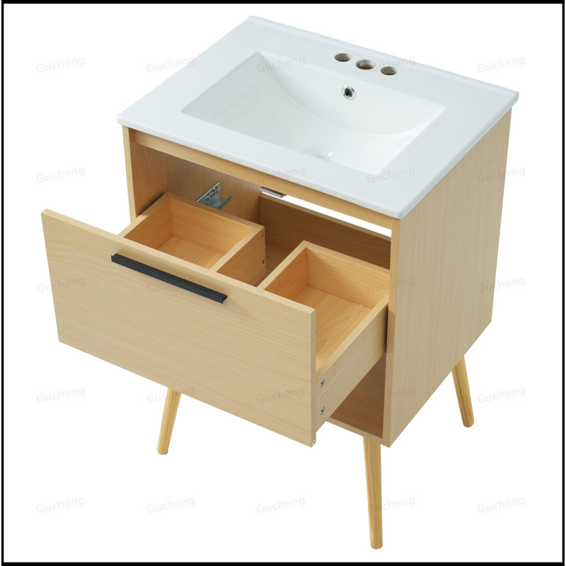 24"Bathroom Vanity With Sink Combo