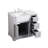 Pardue 36 " W Freestanding Standard Free Standing 1 Single Vanity Bathroom Vanity With Marble Top-163380716