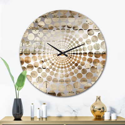 Horloge murale rustique