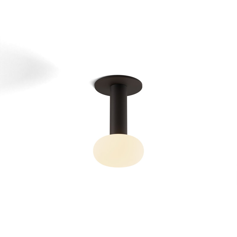 Combi 1 - Light LED Pendant, Matte Black, 6" H x 4.5" W