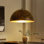 Luminaire suspendu en forme de dôme en métal 1 lumière Rusty Industrial