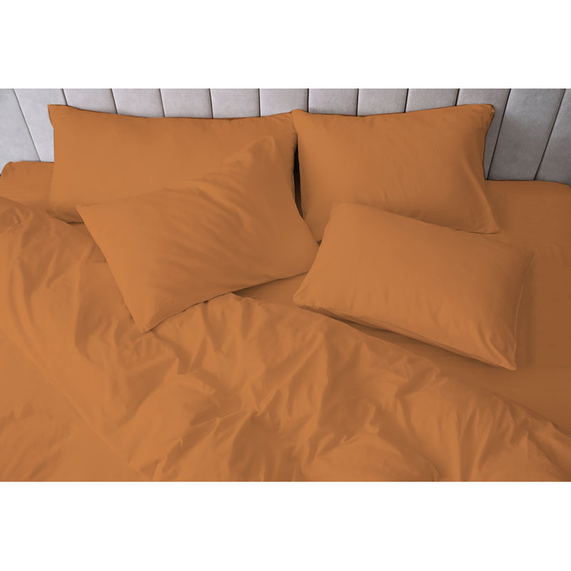 Ensemble de draps rafraîchissant et respirant Hotel Luxurious, Ensemble de draps pour lit simple + deux taies d'o, Sand Dune