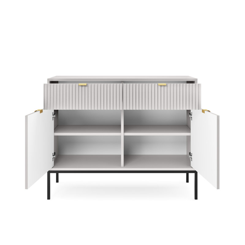 Beton 104cm Sideboard, Grey