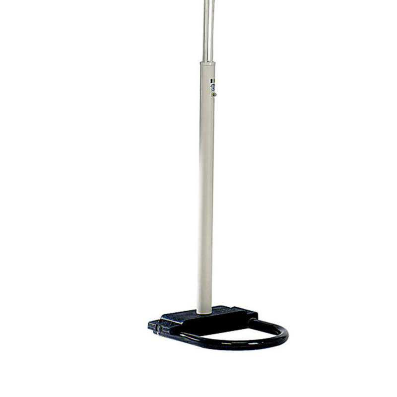 Lampe sur pied en métal 84 po de hauteur, Blanc
