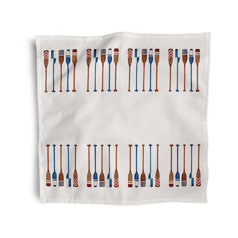 Sina Polyester Square Napkin, White