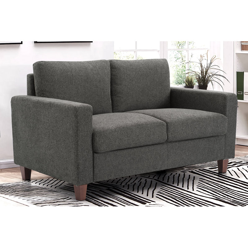 Causeuse Amiyla, 100 % polyester beige