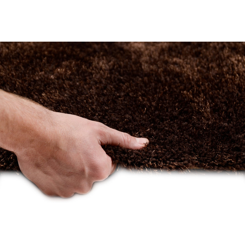 Soft Solid Colour Hand Woven Area Rug, Square 190cm
