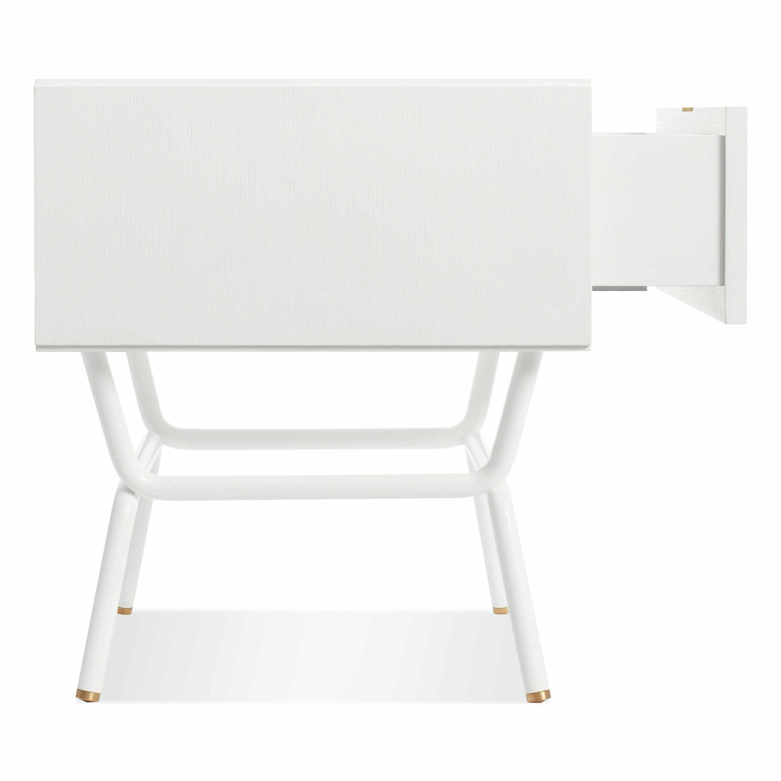 Dang 1 - Drawer Nightstand, White