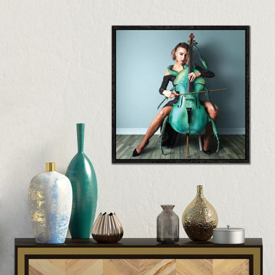 Insectcello by Spielsinn Design - Gallery-Wrapped Canvas Giclée on Canvas