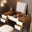 Dressing Table with Mirror-1357303957