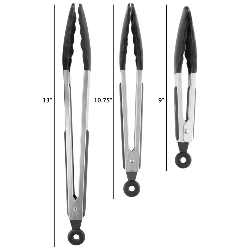 Ensemble de 3 pinces de cuisine Classic Cuisine