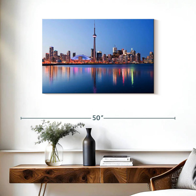 Rorry Toronto Skyline, 24" H x 36" W