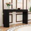 Console rustique avec deux tiroirs-1905495763
