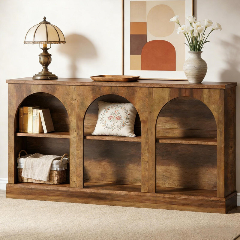 Rustic Side Table,Practical Entryway Table,Console Table