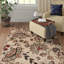 Tapis crème / beige / brun Demaris-968292986