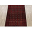 Tapis rouge en laine noué à la main de conception unique 3 pi 3 po x 5 pi 6 po Stcyr New Age