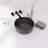 16" Ceramic Circular Vessel Bathroom Sink-70755713