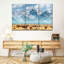 Bison Herd In Grand Teton, reproduction d'art sur toile-964627419