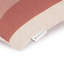 Striped Orange Rectangular Cushion Cover