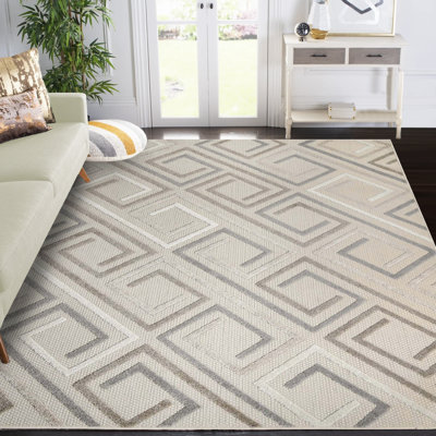 Tapis de couloir intérieur / extérieur 100% polypropylène Kawaun