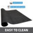 XL Under Sink Mat, Protective Cabinet Liner For Kitchen & Bathroom - Absorbent, Waterproof, Trimmable (24”x59”) (Charcoal) (USA Made)-1681584981-1681584987