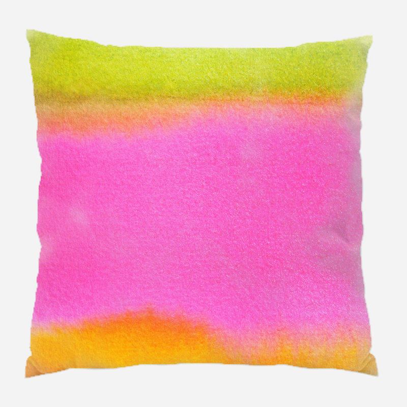 Floral Outdoor Reversible Throw Pillow, Microsuede, Indoor