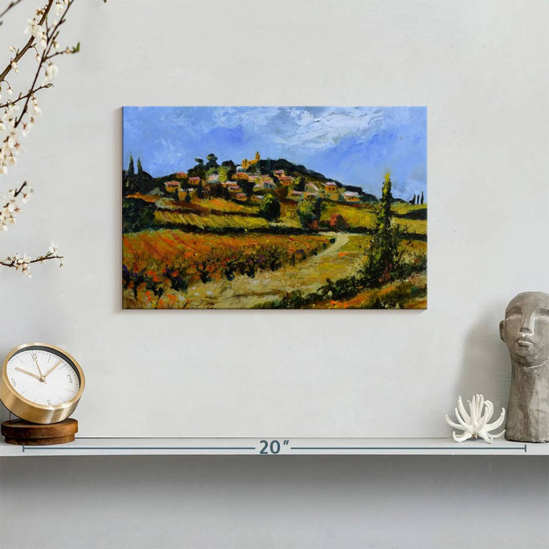 Village d'Alvord en Provence I, H 8 po x l 12 po