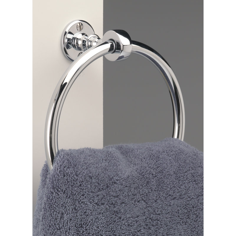 Towel Ring, Polished Chrome