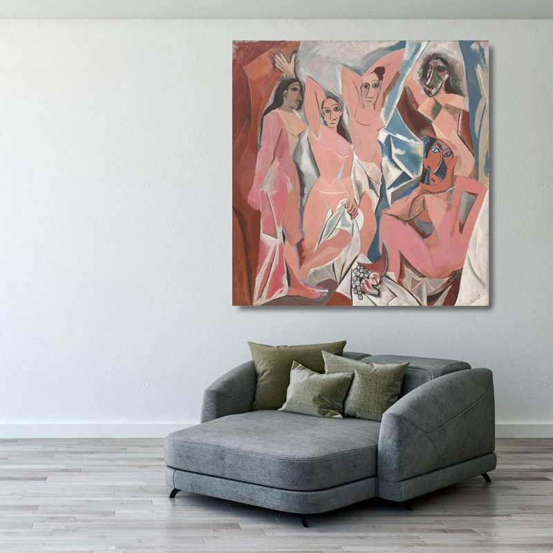 Les filles d'Avignon, H 29 po x l 28 po