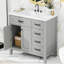 Bathroom Vanity With Sink, Bathroom Cabinet With Drawers
