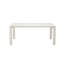 Table de patio rectangulaire en plastique recyclé 70 po-670912544