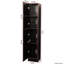 Armoire autoportante pour cuisine et salle à manger, noire. Tablettes. 13,71 * 11,26 * 76,55, 57,09 lb Unité de rangement élégante. Armoire pour la salle à manger, tablettes, pratique et élégante. Fabrication