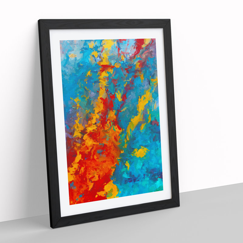 XV1022-4397X Symbols In My Dreams Abstract - Single Picture Frame Painting