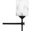 Luminaire de salle de bain noir mat Wike-101058677
