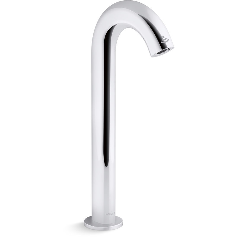 Robinet Oblo Talltouchless avec capteur Kinesis et mélangeur de température, alimenté en courant continu