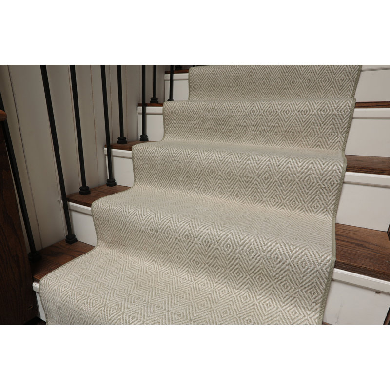 Custom Multi Size Stair Runner Handmade Wool Rug 31 inch Wide Upto 40 feet, Runner 2'7" x 8'